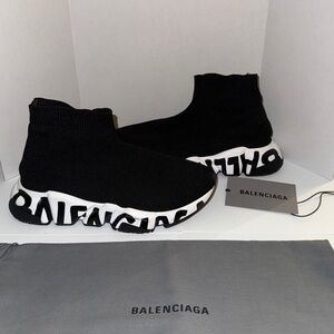 Balenciaga Black Sock Sneakers